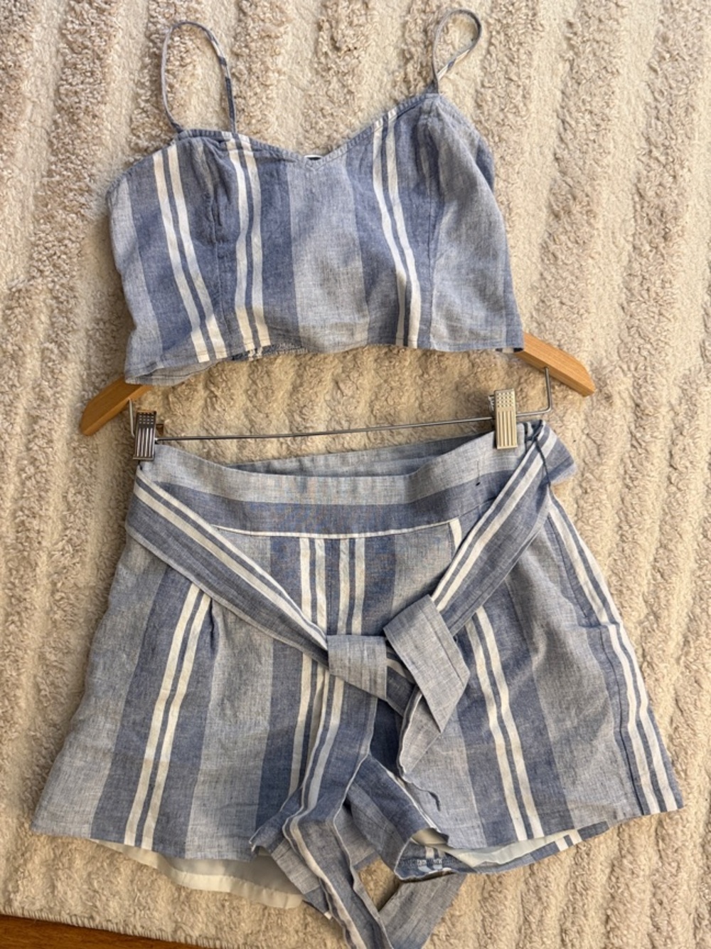 Express 2 Piece Crop Top & Shorts
